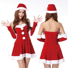 サンタ コスプレ 衣装 サンタクロース 3点セット 衣装 サンタコスチューム サンタ コス サンタ コスプレ クリスマス コスプレ セクシー サンタ SD19
