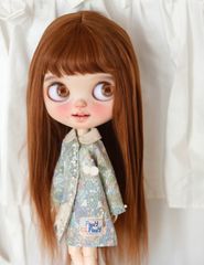 ネオ ブライス  ウィッグ  海外作家さま ブライス 海外作家様 モヘアウィッグ ピンクベージュ ウェーブ