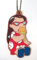 【中古】キーホルダー リロ みんな集まれ! ラバーチャームコレクション 「一番くじ リロ＆スティッチ ～のんびりまったりサマー～」 H賞