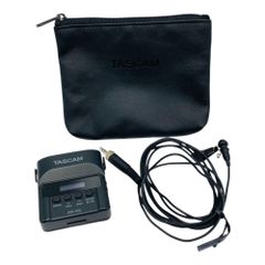 TASCAM(タスカム) DR-10L ピンマイクレコーダー 黒 Youtube 音声収録 インターネット配信 ポッドキャスト 動画撮影 Vlog 収録用