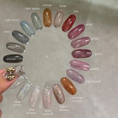 【バラ売り可/匿名配送/開封品】各1g程度 Jewel enoi バラ売り可/匿名配送/開封品1.5g程度】メロ10、キャン4 24色enoi