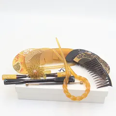 1円 正規まとめ 12点 べっ甲 櫛/簪など 12点まとめて 大量セット 2000000 NSK