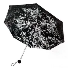 【中古】傘・パラソル ヒットマンチーム 折りたたみ傘 「一番くじ ジョジョの奇妙な冒険 黄金の風 第二弾」 B賞