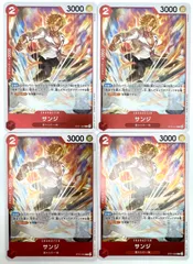 ONE PIECE CARD GAME スタートデッキEX ギア5 サンジ C 4枚