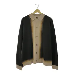 ★美品★ フラグスタフ カーディガン マイナースレット アルパカ ハードコア F-LAGSTUF-F（フラグスタフ）の「F-LAGSTUF-F / STRIPE KNIT