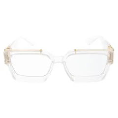 GRUNGE GLASSES 六角形 ヘキサゴン モード クリア サングラス