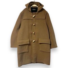 【フォロワー様クーポン配布中！】BROOKS BROTHERS ブルックスブラザーズ 80s 80年代 イングランド製 英国製 旧タグ ウールメルトン ダッフルコート ロングコート 輸入古着 海外古着 キャメル Lサイズ メンズ 【E4】