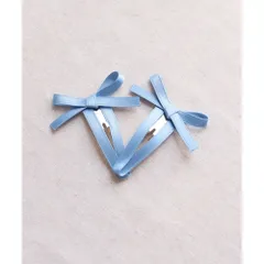 ☆ ブルー ☆ フリー ☆ エッジパッチンどめ パッチンどめ かわいい パッチン留め ヘアピン パッチン ピン 髪飾り 子供 子ども 可愛い 女の子 卒園式 入園式 入学式 卒業式 ピアノ発表会 結婚式 パーティー 七五三 リボン ヘアアレンジ