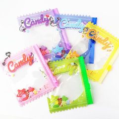 デコ用 チャック付き ポーチ ケース クリア 2個 推し活 推しカラー 推しグッズ 見せる収納 雑貨 tools422