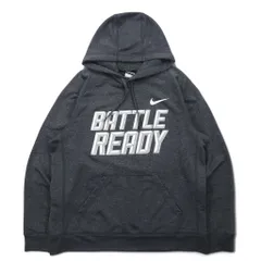 NIKE ドライフィット プルオーバーパーカー XL グレー BATTLE READY 604632-071