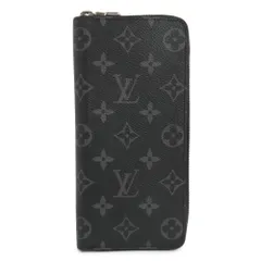 【名古屋】ルイヴィトン ジッピー ウォレット ヴェルティカル M62295 モノグラム エクリプス 長財布 レザー メンズ