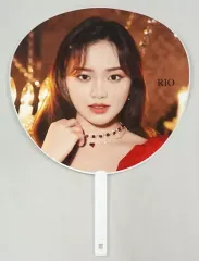 【中古】うちわ RIO うちわ 「NiziU Live with U 2022 ”Burn it Up”」