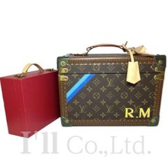Louis Vuitton　ルイ・ヴィトン　ボワット・フラコン　モノグラム　M21828　レッド　ブランドバッグ　化粧ケース　バニティ　メイクボックス　トランク　ハードケース　アタッシュケース　ミラー付き　赤【中古】【72749】
