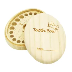 新品 乳歯ケース【高級桐天然木使用】 (ひこうき)