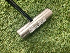 【中古】 特価メーカー Tru-RoLL シルバーサテン(センター) 34インチ パター PT スチール (フレックスその他) メンズ 男性用 両利き 両面 Cランク ゴルフクラブ