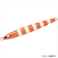 ダイワ メタルジグ 鏡牙ジグ セミロング80g オレンジゼブラのサムネイル