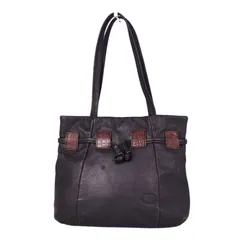 イビザ IBIZA バッグ トートバッグ ハンドバッグ カーフレザー カバン 鞄 レディース ブラック