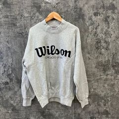 ☆Wilson☆ウィルソン♪長袖トレーナー♪グレー♪着回し抜群♪メンズ(XL)