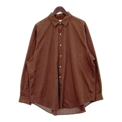 KANEMASA PHIL. +81 別注シャツ ブラウン KANEMASA PHIL. +81 別注シャツ ブラウン KANEMASA PHIL