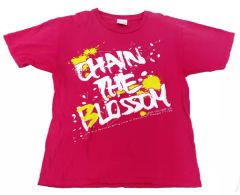 [중고] 의류 로고 -CHAIN ​​THE BLOSSOM-T셔츠 핑크 프리 사이즈 [Tokyo 7th 시스터즈 3rd Anniversary Live 17->XX -CHAIN ​​THE BLOSSOM- in Makuhari Messe]