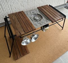 アイアンテーブル（細板） | アイアン工房 CAMP SHOP