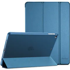 【迅速発送】ProCase iPad 9.7 ケース、iPad 6世代 2018/ 5世代 2017 iPad Air 2 1 保護カバー ３つ折り スマートケース TPUバックカバー スタンド機能 - ティール