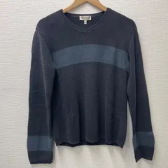 【NPA】50 Emporio Armani エンポリオアルマーニ セーター 黒×青