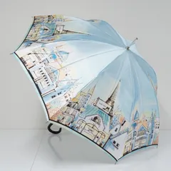 【未使用級】銀座かねまつ　kanematsu 　雨傘　長傘　傘　　日本製 Kanematsu 銀座かねまつ 傘 USED品 サファリ シルエット