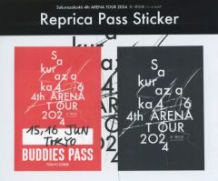 【中古】シール・ステッカー 櫻坂46 4th ARENA TOUR 2024 Buddiesパスステッカー(2枚1セット)/東京Ver. 「4th ARENA TOUR 2024 新・櫻前線 -Go on back?- IN 東京ドーム」