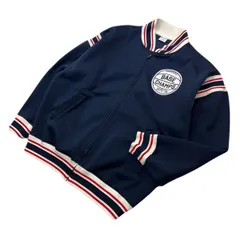 Champion チャンピオン ベースキャップ ワッペン ジップアップ ジャケット ネイビー メンズ 3L 秋冬 アメカジ スポーツ ストリート■FF246
