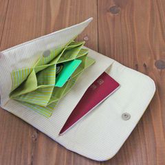 お薬手帳＆診察券ケース ポイントカードも入ります　ハンドメイド