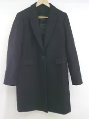 ◇ ノーブランド MANTECO 長袖 チェスターコート ブラック レディース E  【1303140005560】