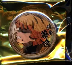 くじ引き44mm缶バッジ 鬼滅の刃 我妻善逸ver.(霹靂一閃/横顔) 缶バッジ