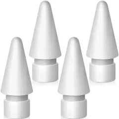 【在庫セール】Apple Pencil チップ 第2世代/第1世代 Apple Pencil 交換用 チップ iPencil ペン先アクセサリー iPad Pro Pencil 2/1世代用 (4パック)