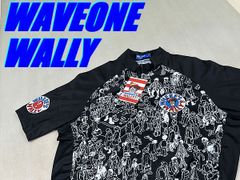 イチ推し!! 未使用 デッドストック品!! WAVEONE WALLY MONOCHROME Short Sleeve Jersey size:L ウエイブワン ウォーリー モノクローム ジャージ ロード 半袖サイクルジャージ 同梱発送可!! M-233