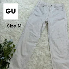GU ジーユー パンツ ホワイト 白 Ｍ