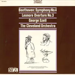 LP ジョージ・セル, クリーヴランド ベートーヴェン: 交響曲第4番 変ロ長調 作品60, レオノ WS6015 EPIC /00260