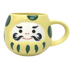 STARBUCKS スターバックス マグだるま ドットイエロー スタバ マグ マグダルマ aq11345