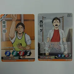 ハイキュー!! バボカ!! 烏野高校 東峰旭 西谷 夕 ２枚セット