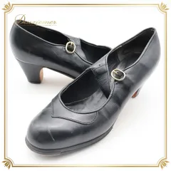 【フラメンコ衣装】37サイズ ブラック SONIA JOHNES ソニアジョーンズ シューズ 靴 ヒール 黒 レザー 釘 釘有り 釘入り 無地 フラメンコ衣装】37サイズ ブラック SONIA JOHNES ソニア