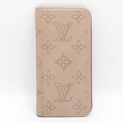 【極美品】ルイヴィトン iPhone 7／8／SE マヒナ スマホケース ルイヴィトン マヒナ iPhone 7／8／SE スマホケース 0858s33