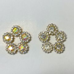ネイルパーツ フラワーパーツ お花 ネイルジュエリー ５個セット 約９ミリ