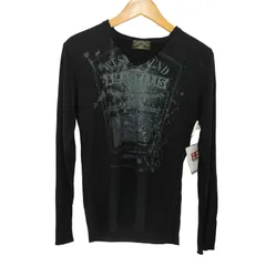 ニーキューイチニーキューゴーオム 291295＝HOMME Vネック グラフィック ニット プルオーバー メンズ JPN：44 のサムネイル
