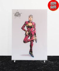 ジョジョワールド 描き下ろし箔入りアクリルアートパネル ジョルノ