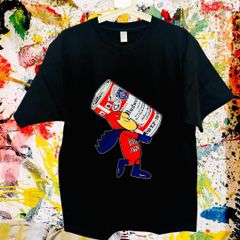 バドワイザー リプリント Tシャツ 半袖 メンズ 新品 ブラック Budweiser L XL XXL 個性的 レア ハイセンス トレンド 新品未使用 古着好き 彼氏 お父さん 弟 男性 アサブカル