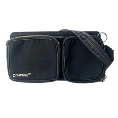 【極希少】オフホワイト OFF WHITE ボディバッグ ウエストポーチ OFF-WHITE オフホワイト ボディバッグ/ウエストポーチ eowk011