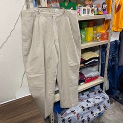 BIGサイズ  L.L.BEAN エルエルビーン チノパン コットン パンツ ベージュ 42×30 アメカジ USA製 希少なビッグサイズ！