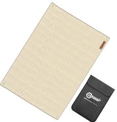 Color:100×145cm CARBABY 焚き火シート スパッタシート 防炎シート 焚き火台シート 耐火 耐熱 防炎 溶接 ガラス繊維 薪ストーブ 収納袋付き