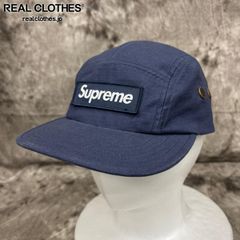 Supreme/シュプリーム【23AW】Military Camp Cap/ミリタリー キャンプ キャップ 帽子/ネイビー