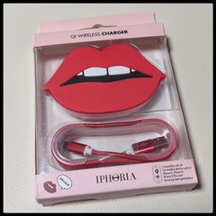 IPHORIA QI Charger wireless - Red Lips ワイヤレス充電器